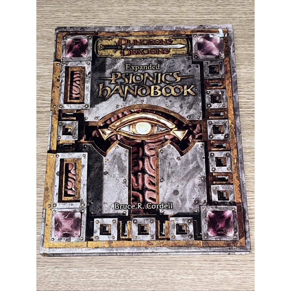 Dungeons & Dragons Expanded Psionics Handbook 1st Printing April 2004 Hardcover